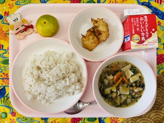 今日の給食