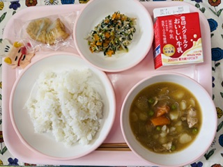 今日の給食