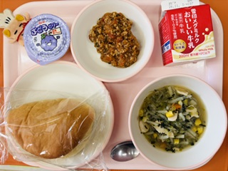 今日の給食