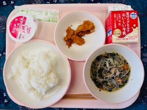 今日の給食