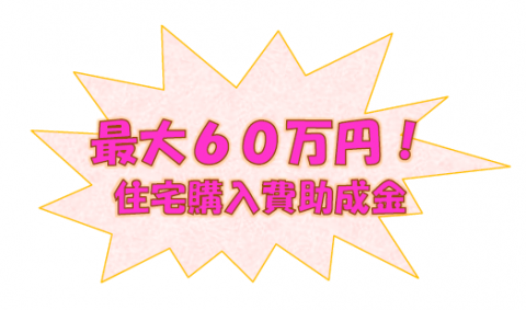 最大60万円、住宅購入費助成金