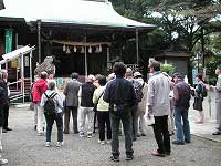 本町地区の街並みを歩く