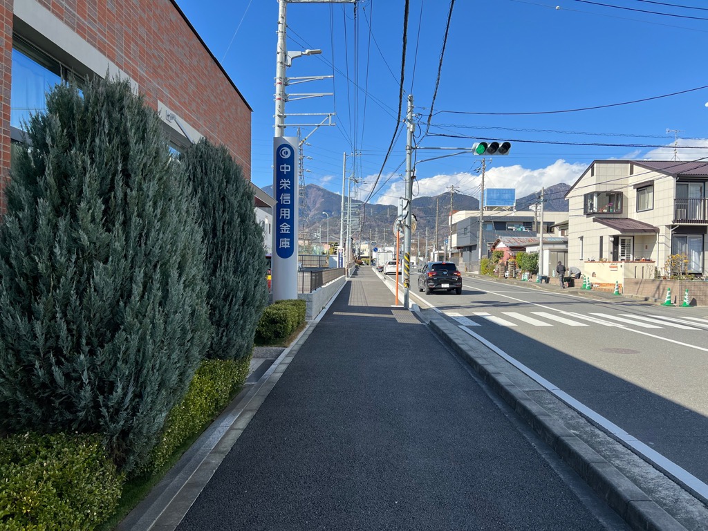 市道１２号線完成