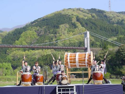 太鼓の様子