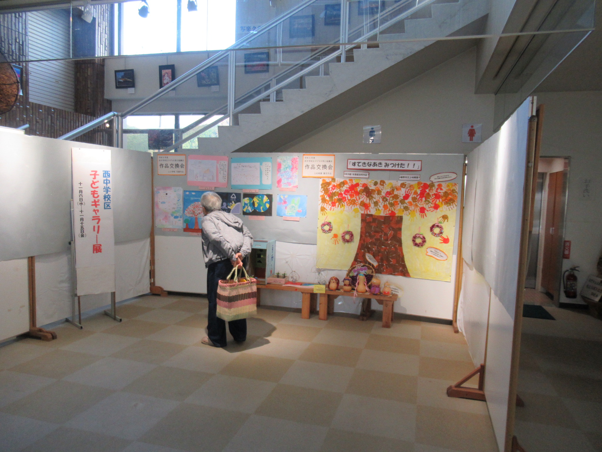 写真：子供ギャラリー展