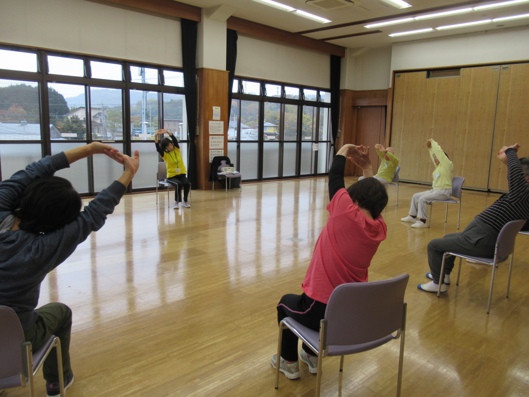 写真：体操教室