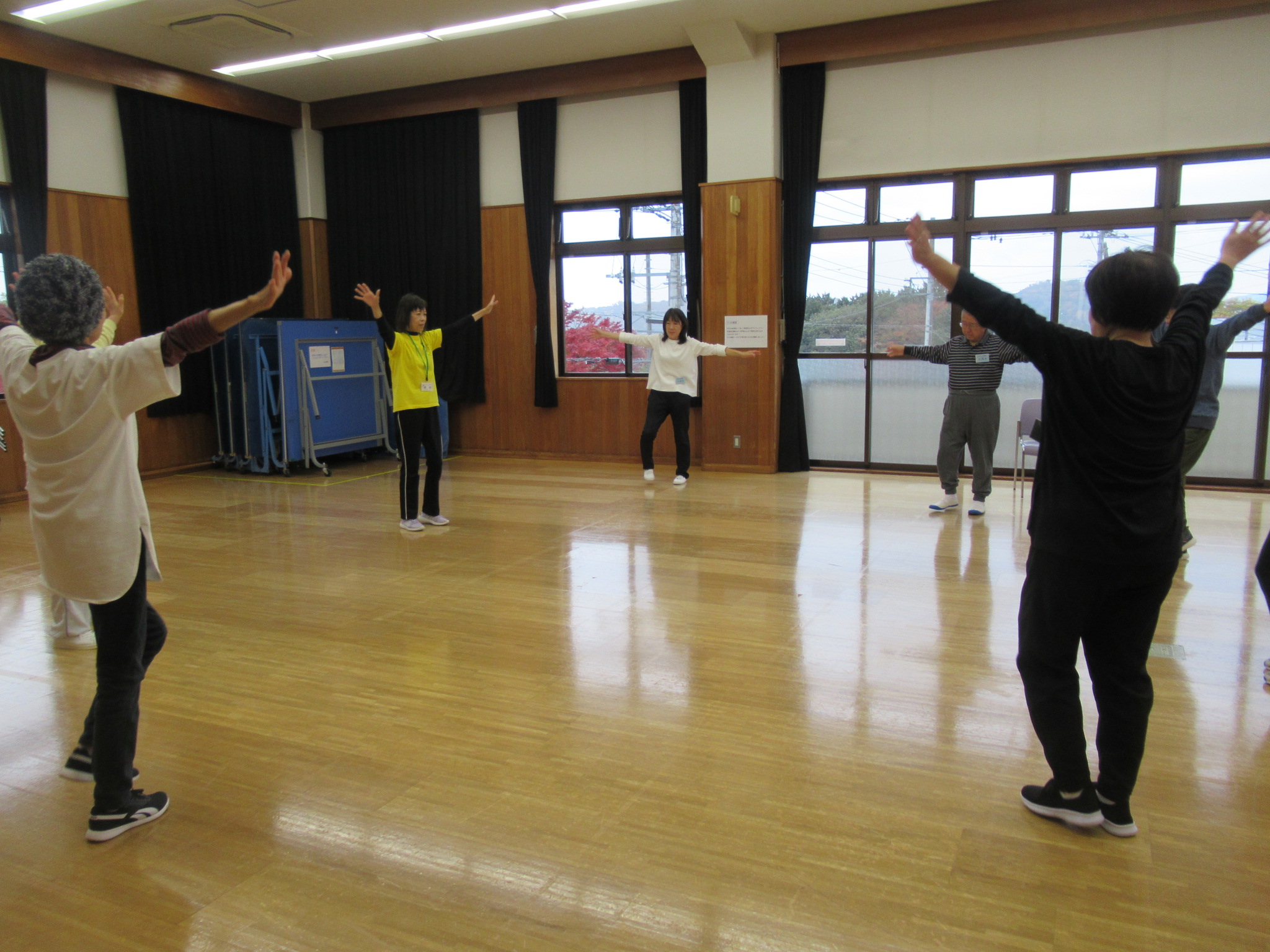 写真：体操教室