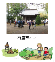 史跡めぐりのイメージ図