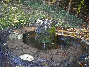 護摩屋敷の水