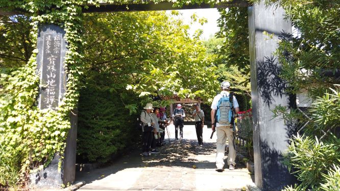 里山ハイキング講座風景2