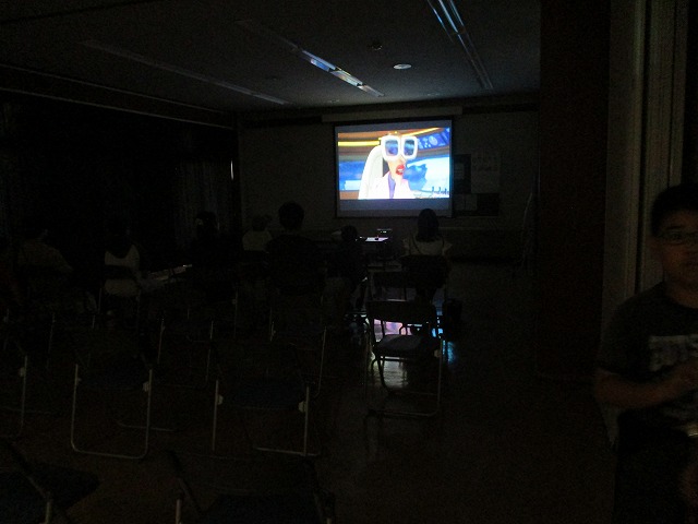 上映の様子