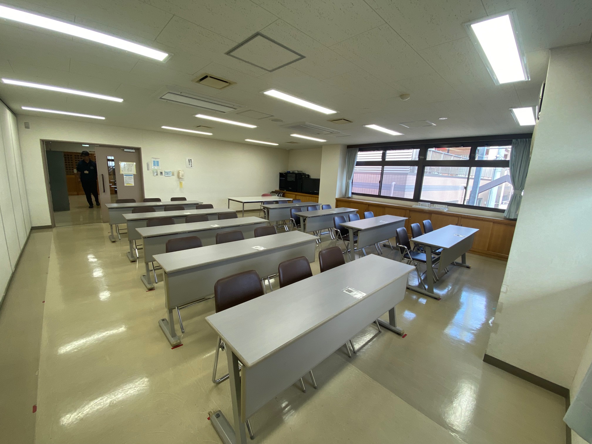 臨時開放学習室の写真