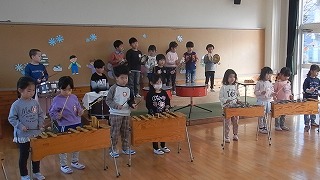 リズムオルフ指導２