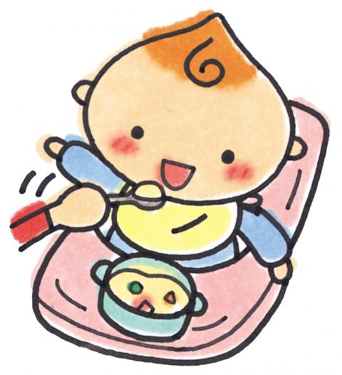 離乳食の時間を楽しく