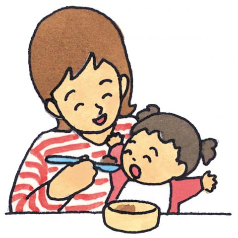 子どもの発達を促す離乳食