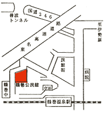 鶴巻連絡所地図