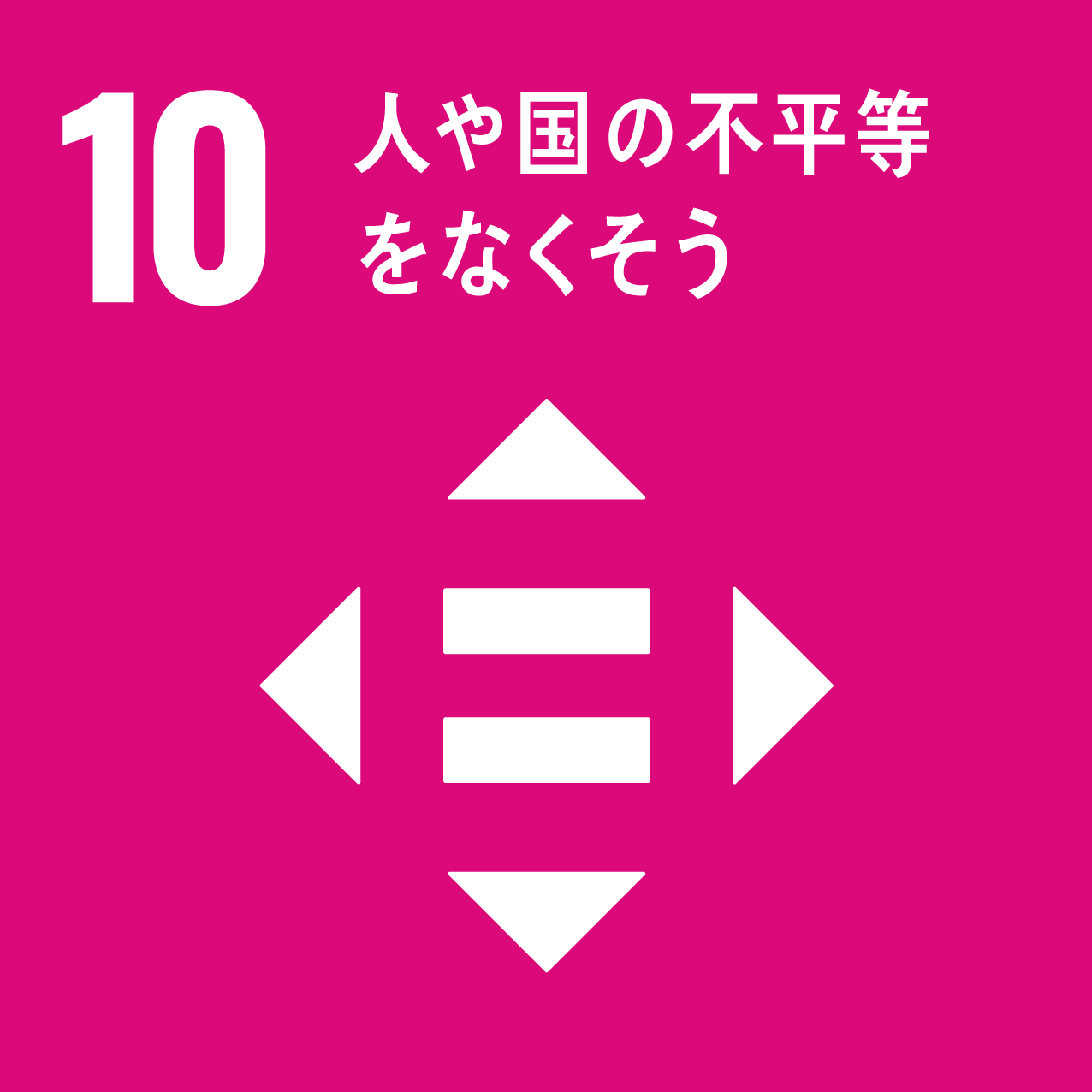 SDGs10人や国の不平等をなくそう