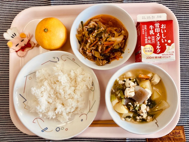 今日の給食