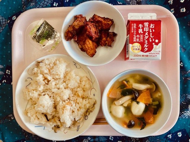 今日の給食