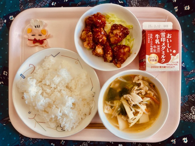 今日の給食