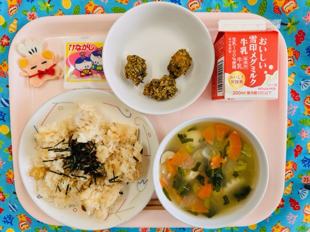 今日の給食