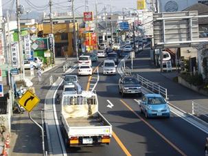 国道246号渋滞写真