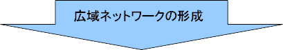 広域ネットワークの形成