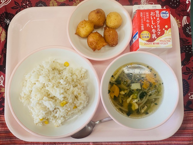 今日の給食