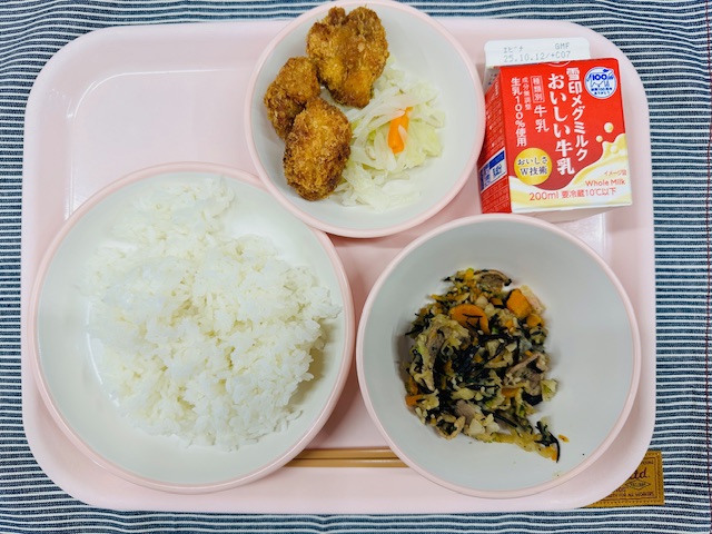 今日の給食
