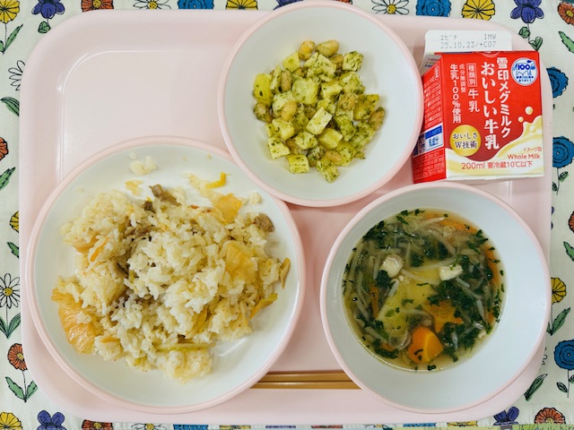 今日の給食