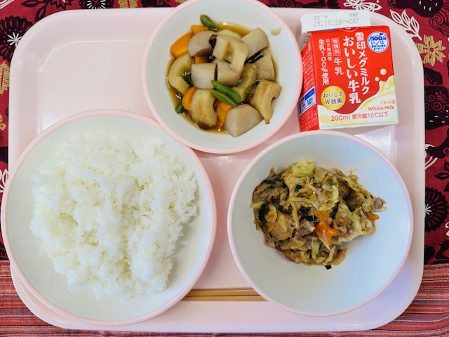 今日の給食