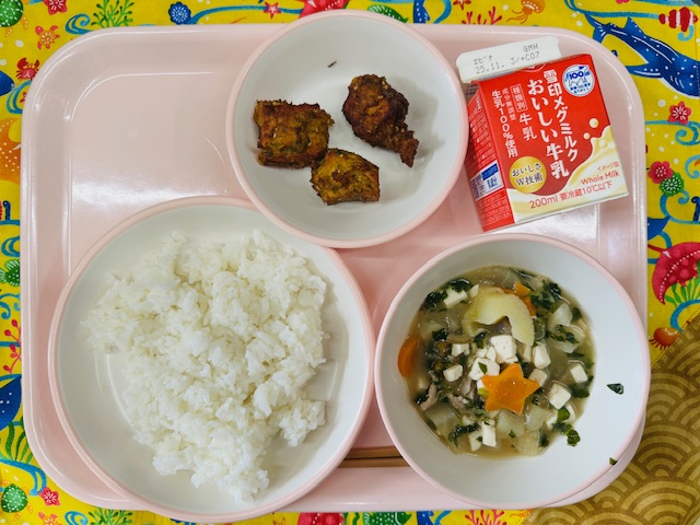 今日の給食