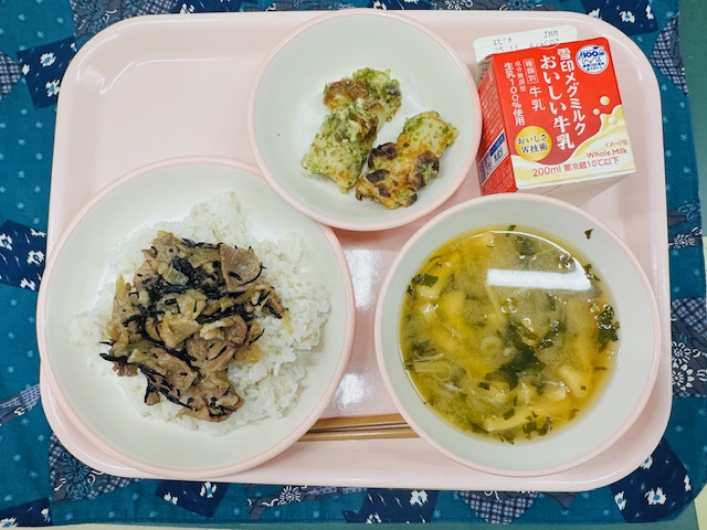 今日の給食