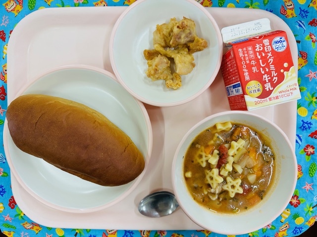 今日の給食