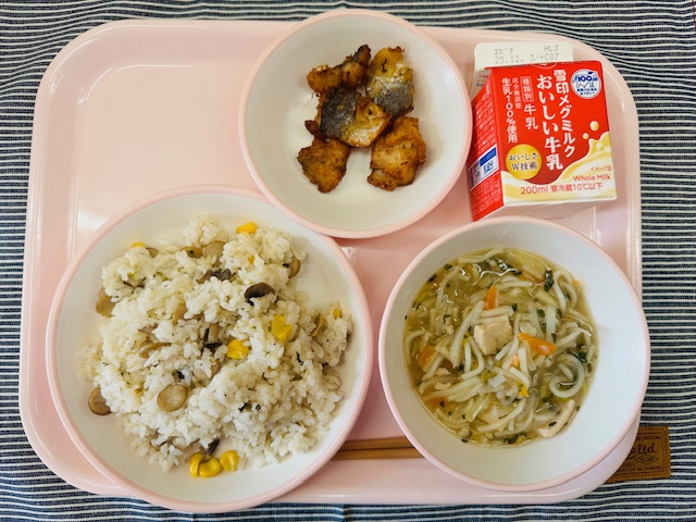 今日の給食