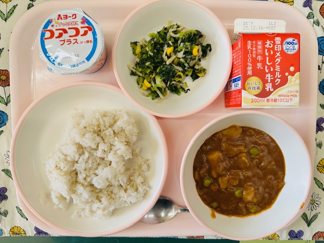今日の給食