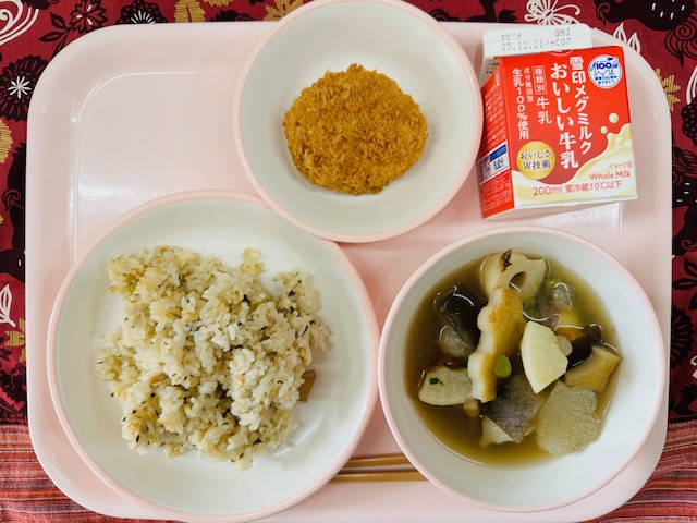 今日の給食