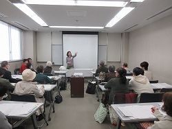 食生活の基本についての講座様子