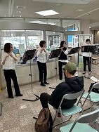 フルート演奏の様子その１