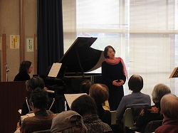 三溝さんによるソプラノ独唱