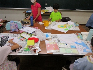 R6夏休み小学生絵画教室2