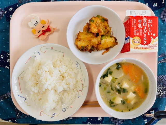 今日の給食