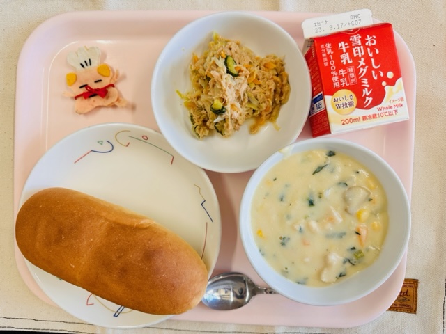 今日の給食