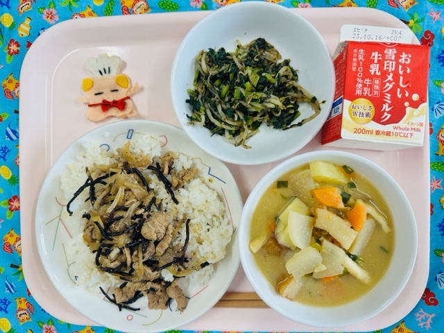 今日の給食