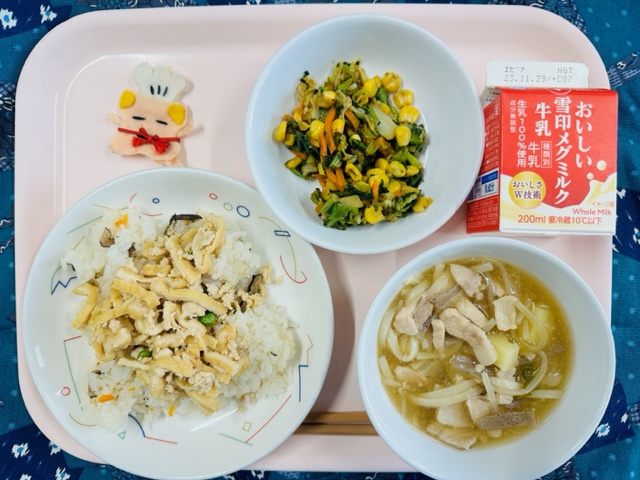 今日の給食