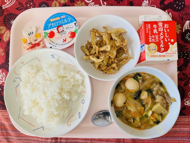 今日の給食