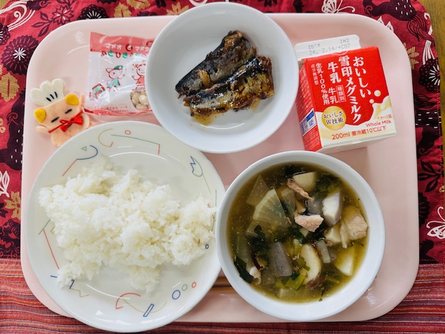 今日の給食