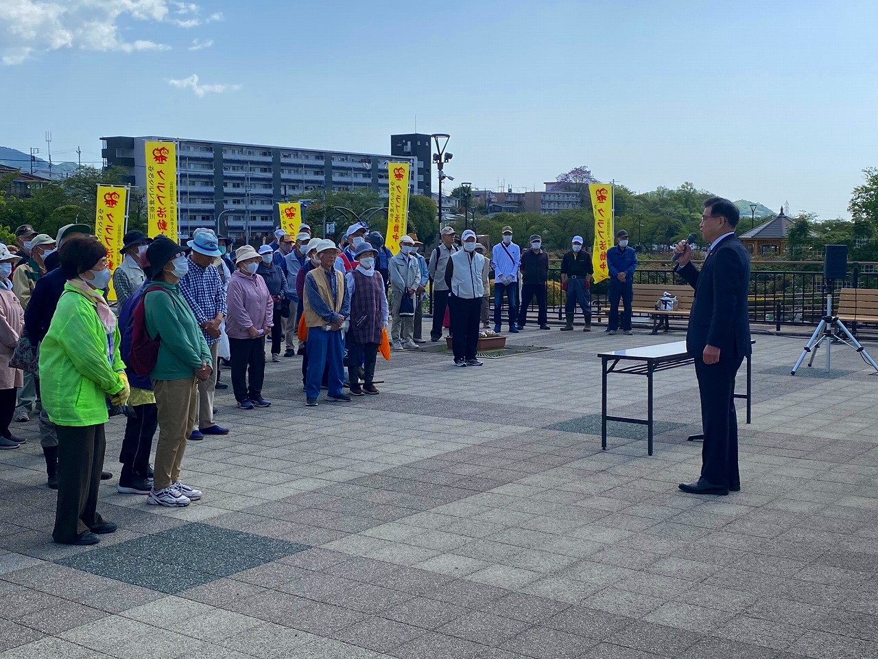 秦野市老人クラブ連合会除草作業