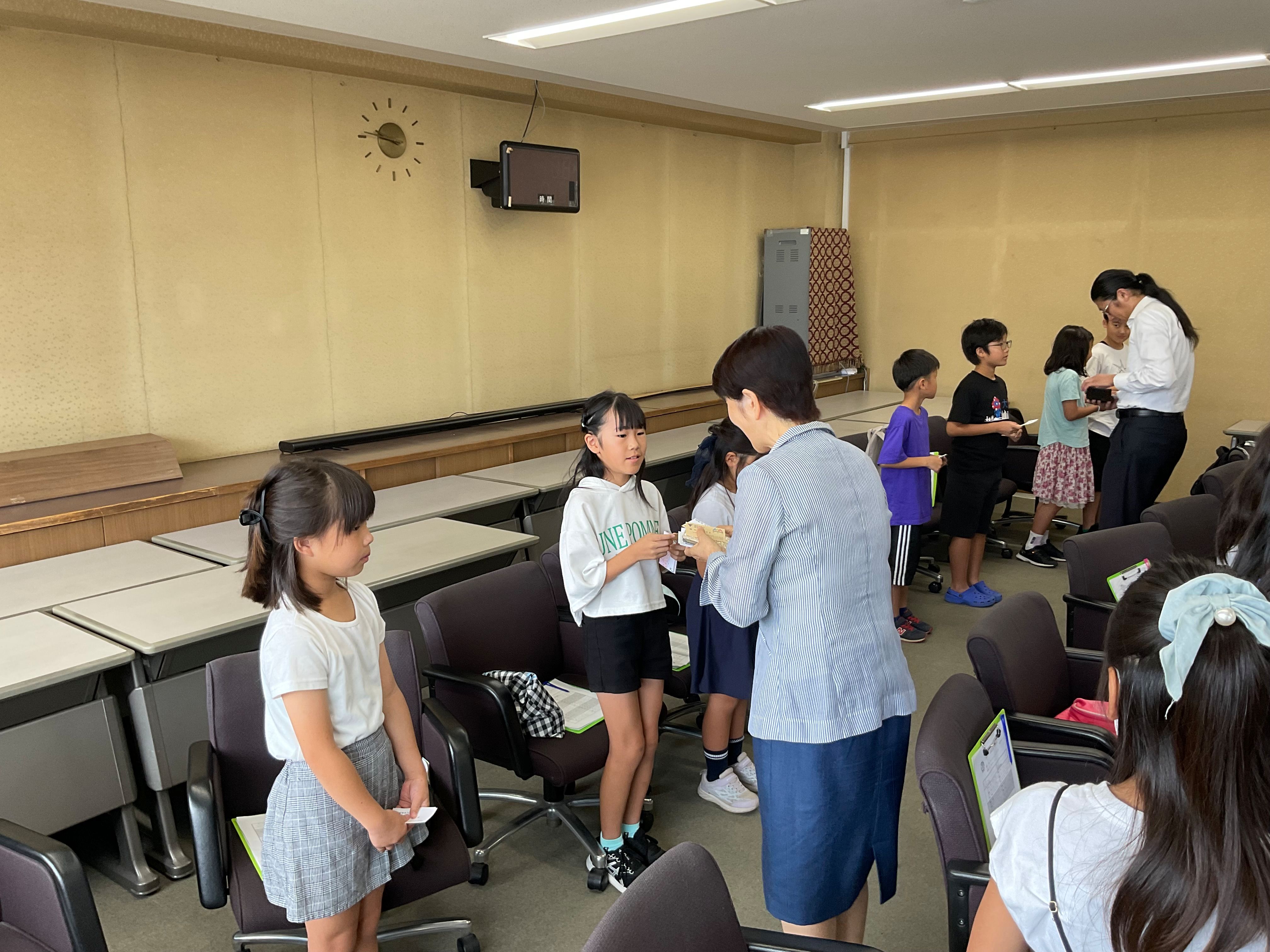 名刺交換