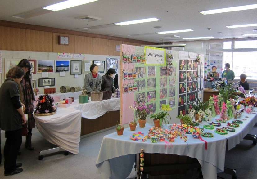 保健福祉センターフェスティバルバザー風景